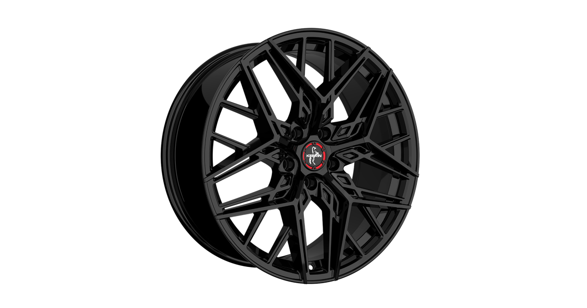 Jante ALU, Keskin Tuning KT25 BLACK PAINTED 8.5x20 5/108 ET40, Alésage 72.6