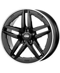 Jante ALU, CMS C29-AERO Noir Bride Poli Brillant, 7.5X18 5/112 ET50, Alésage 57.1