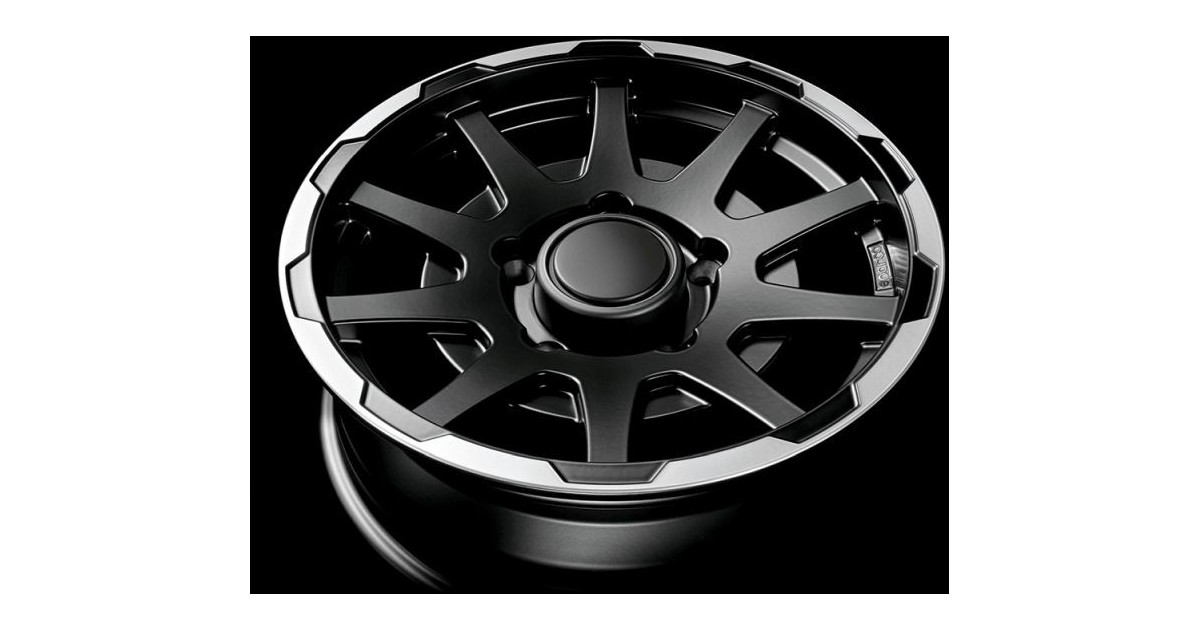 Jante ALU, SPARCO DAKAR  - Noir mat / liseré poli 5.5X16 5/139.7, ET 0 ,Alésage 108.3