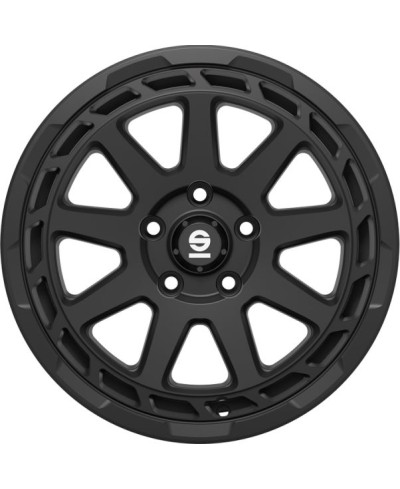 Jante ALU, SPARCO  Gravel - Noir mat 8X18 5/112 ET48, Alésage 73.1