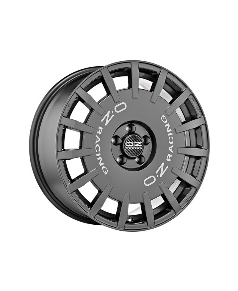 Jante ALU, OZ Rally Racing - Graphite foncé / lettrage argent 8X18 5/120 ET45, Alésage 65.1