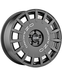 Jante ALU, OZ Rally Racing - Graphite foncé / lettrage argent 8X18 5/120 ET45, Alésage 65.1