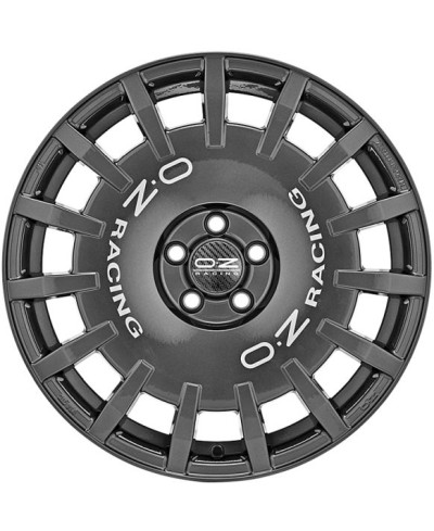 Jante ALU, OZ Rally Racing - Graphite foncé / lettrage argent 8X18 5/120 ET45, Alésage 65.1