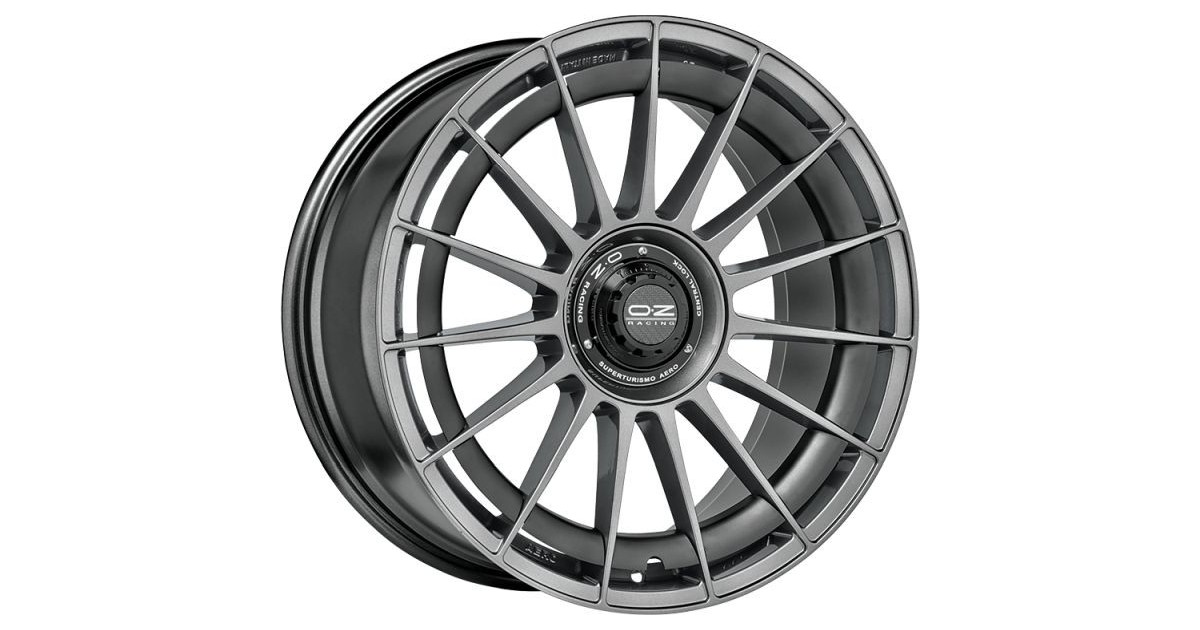 Jante ALU, OZ  Superturismo AERO - Graphite brillant 8.5X19 5/112 ET38, Alésage 75