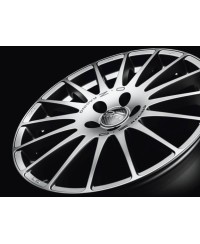 Jante ALU, OZ  Superturismo GT - Gris corse / lettrage noir 6.5X15 4/108 ET18, Alésage 65.1