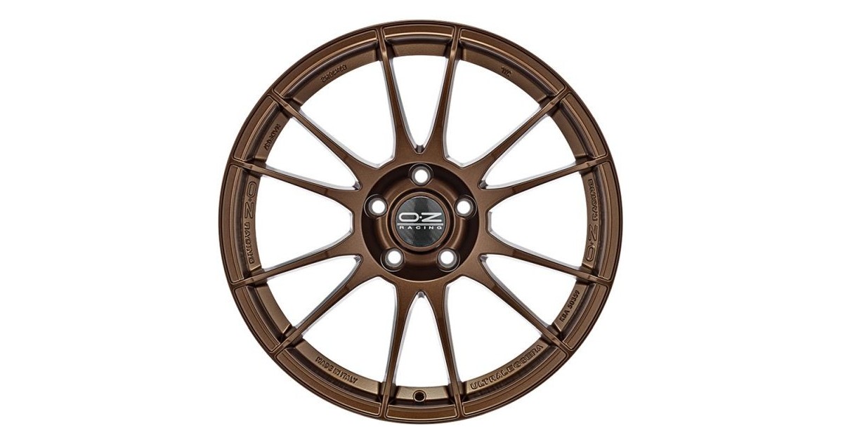 Jante ALU, OZ ULTRALEGGERA MATT BRONZE, 7X17 4/100 ET37, Alésage 68