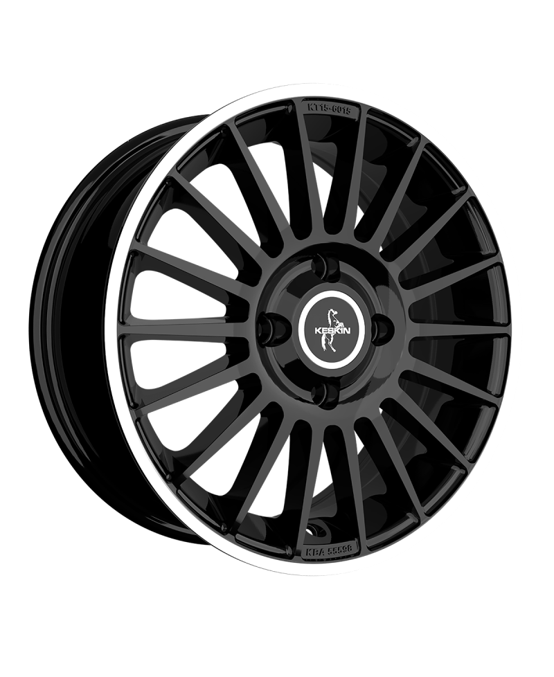 Jante ALU, Keskin Tuning KT15 BLACK LIP POLISH 7x16 4/ 108 ET35, Alésage 63.4