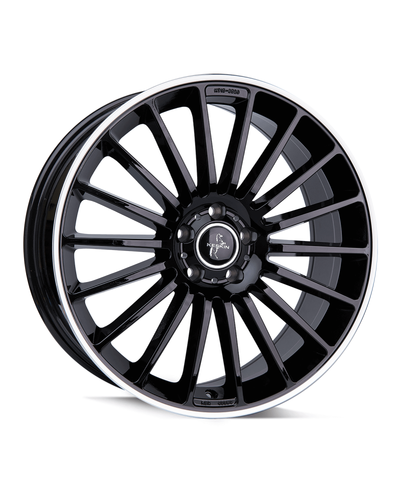 Jante ALU, Keskin Tuning KT15 BLACK LIP POLISH 5/112 ET38, Alésage 66.6