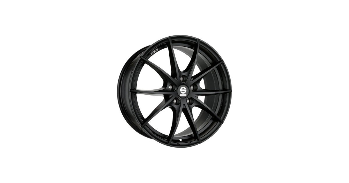 Jante ALU, SPARCO TROFEO5/MB/ET50 MATT BLACK, 8X18 5/112 ET50, Alésage 73.10