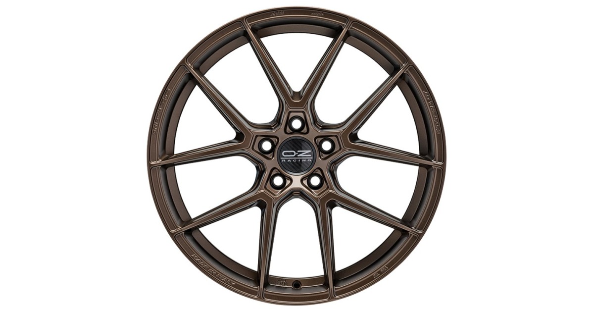 Jante ALU, OZ ESTREMA GT HLT MATT BRONZE 8X18 5/100 ET48, Alésage 68