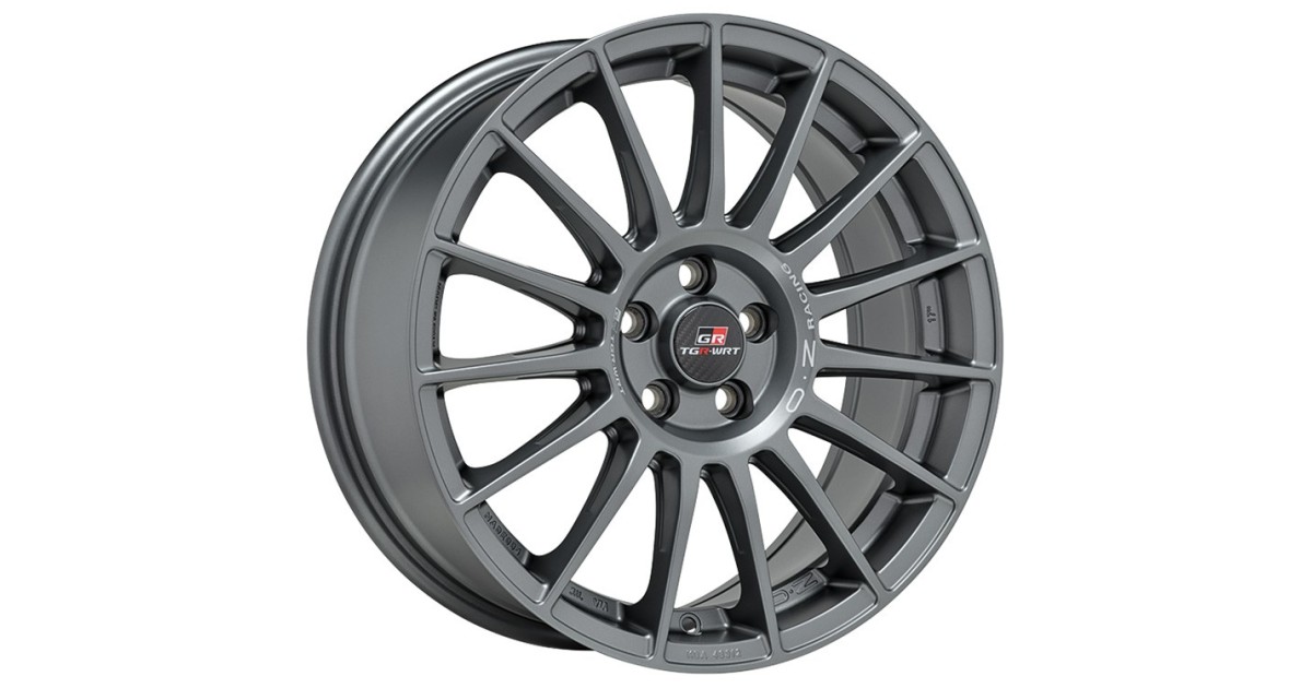 Jante ALU, OZ  SUPERTURISMO TGR-WRT MATT GRAPHITE 7X17 4/100 ET42, Alésage 68.1
