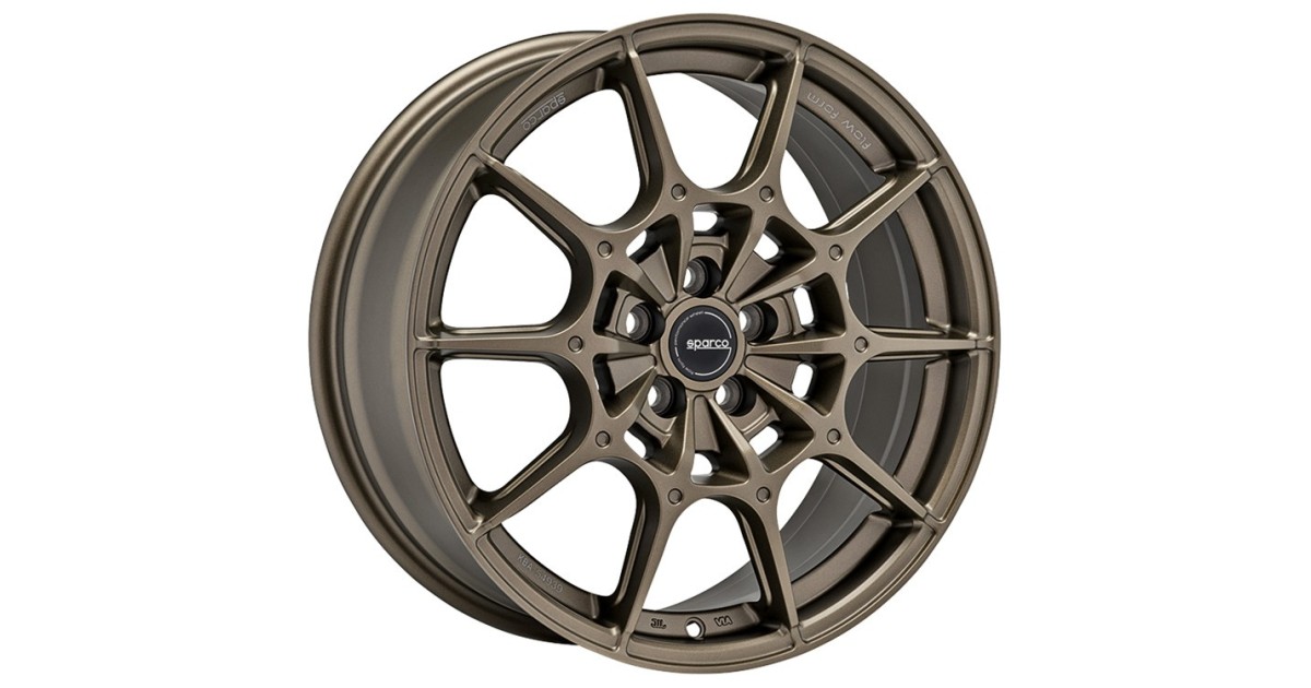 Jante ALU, SPARCO FF2 RALLY BRONZE  8.5X18 5/100 ET45, Alésage 63.4