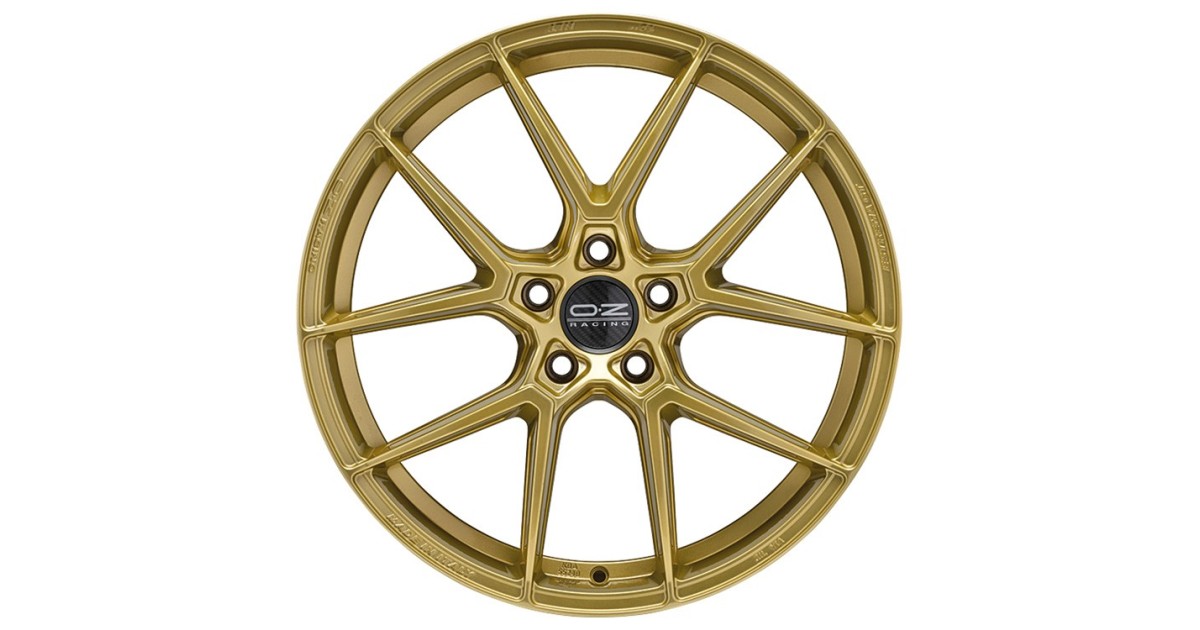 Jante ALU, OZ  ESTREMA GT HLT RACE GOLD 8.5X18 5/100 ET45, Alésage 68.1