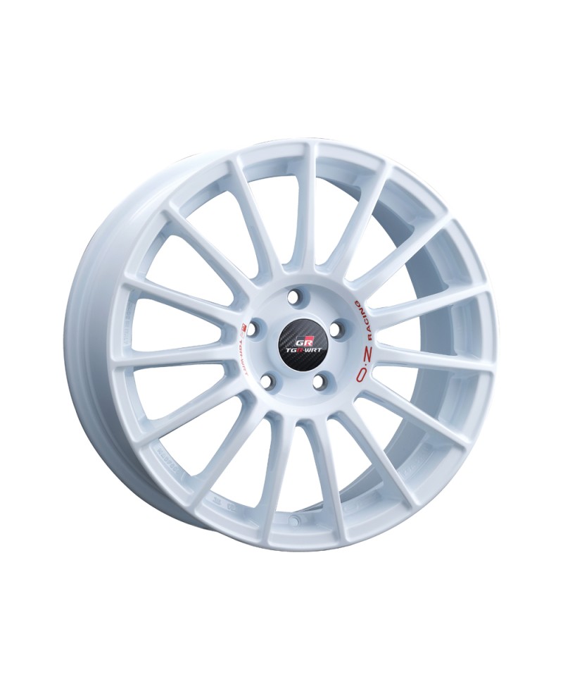 Jante ALU, OZ SUPERTURISMO TGR-WRT RACE WHITE + RED LETTER 8X18 5/114.30 ET38, Alésage 75