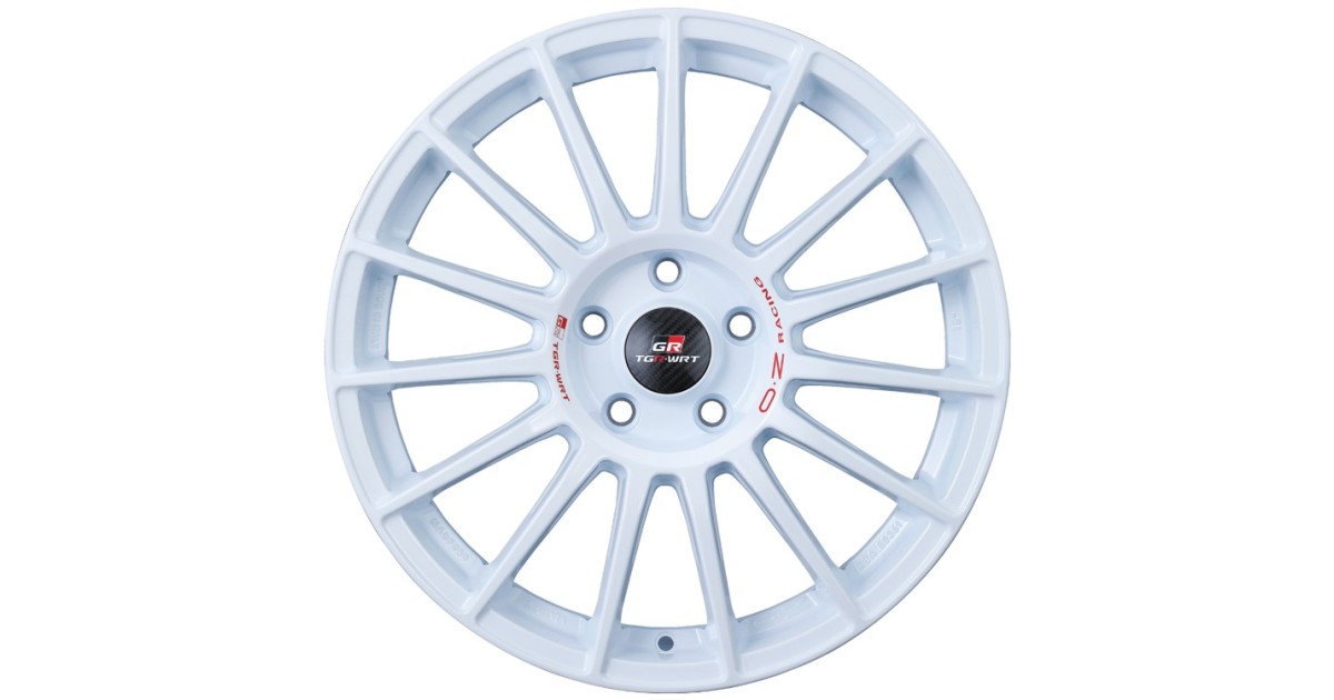 Jante ALU, OZ SUPERTURISMO TGR-WRT RACE WHITE + RED LETTER 8X18 5/114.30 ET38, Alésage 75