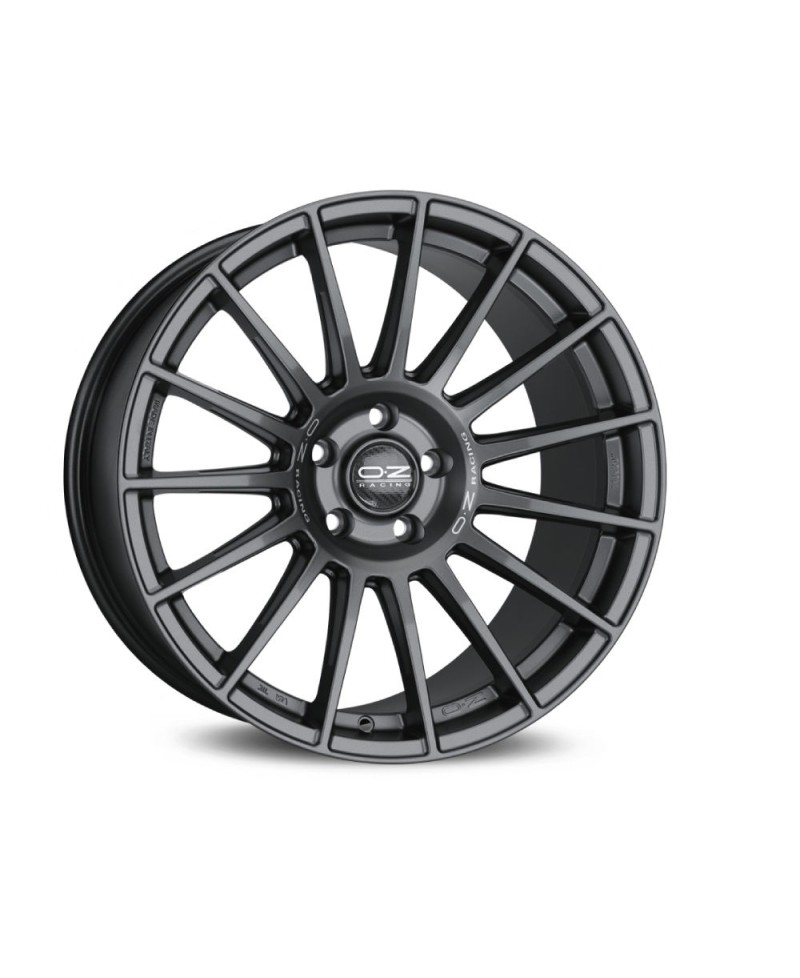 Jante ALU, OZ SUPERTURISMO DAKAR MATT GRAPHITE + SILVER LETTER 8.5X20 5/130 ET35.1, Alésage 66.6