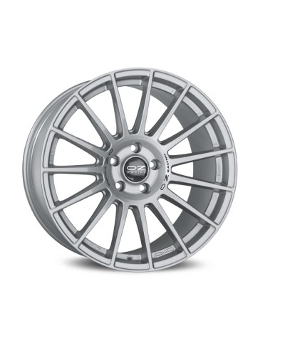 Jante ALU, OZ SUPERTURISMO DAKAR MATT RACE SILVER + BLACK LETTER 8.5X20 5/130 ET35.1, Alésage 66.6