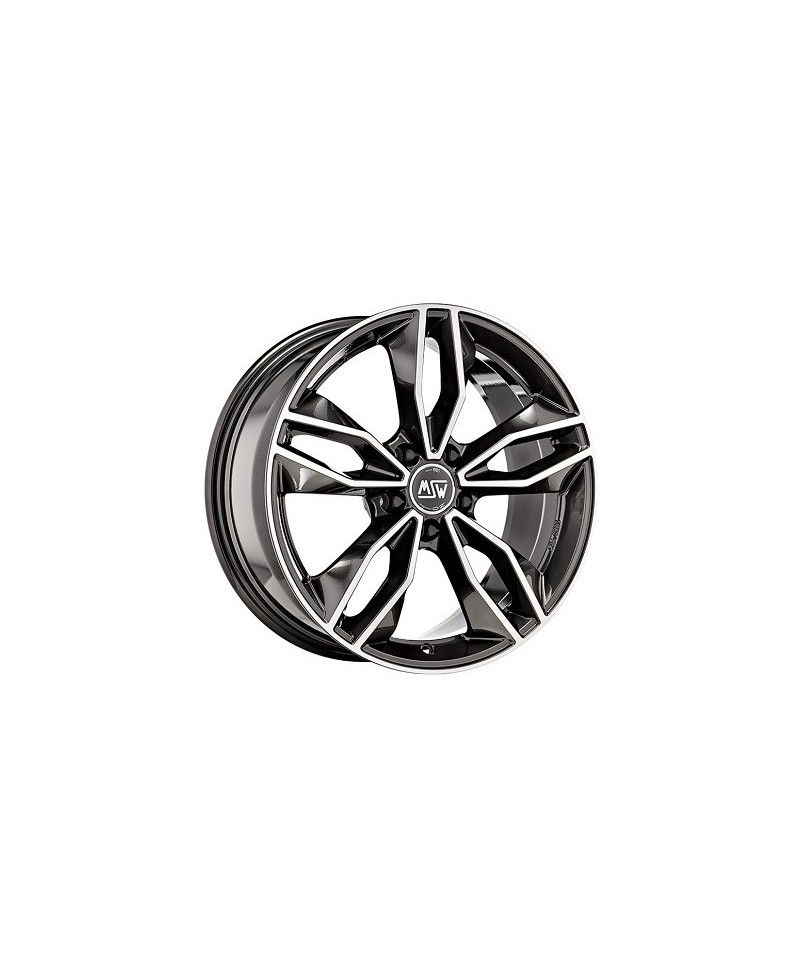 Jante ALU, MSW 71/GDGFP/ET50 GLOSS DARK GREY FULL POLISHED, 8X18 5/112 ET50, Alésage 73.10