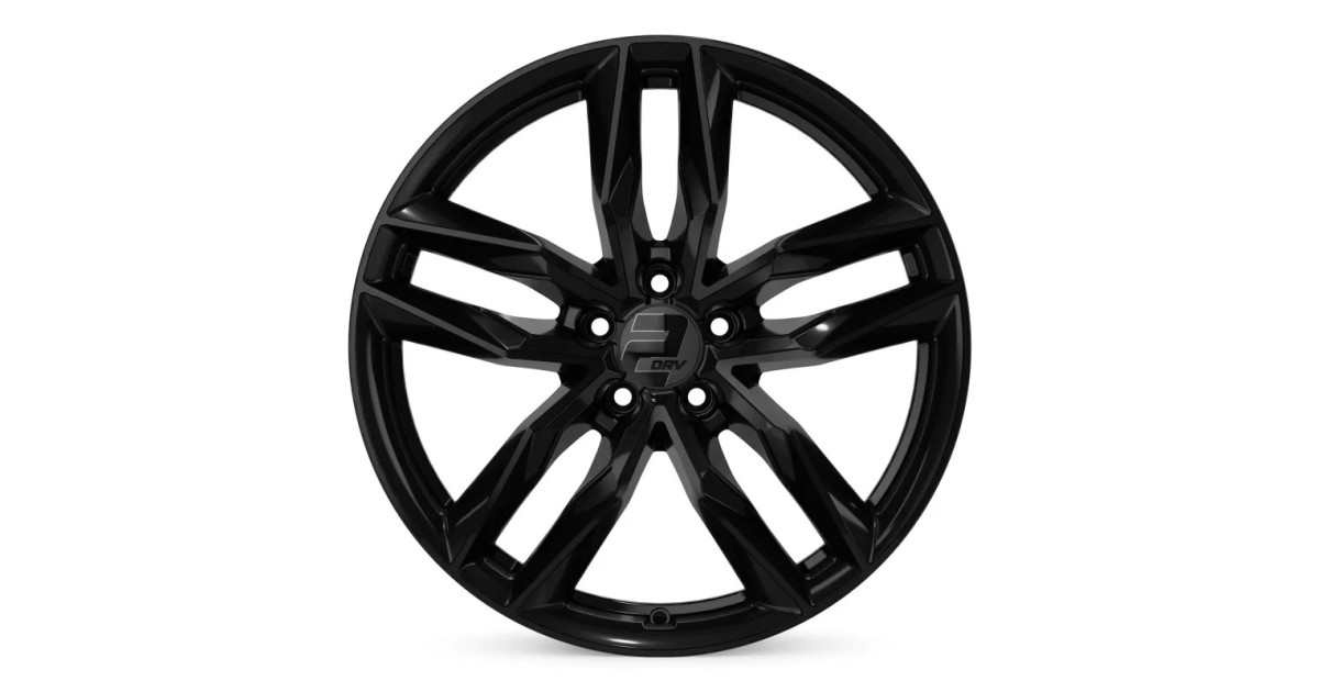 Jante ALU, Wheelworld - 2DRV WH40 SW+ Noir brillant laqué 9X20 5/120 ET57, Alésage 65.1