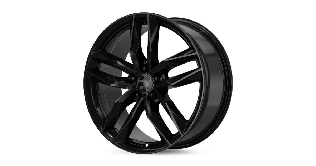 Jante ALU, Wheelworld - 2DRV WH40 SW+ Noir brillant laqué 9X20 5/120 ET57, Alésage 65.1