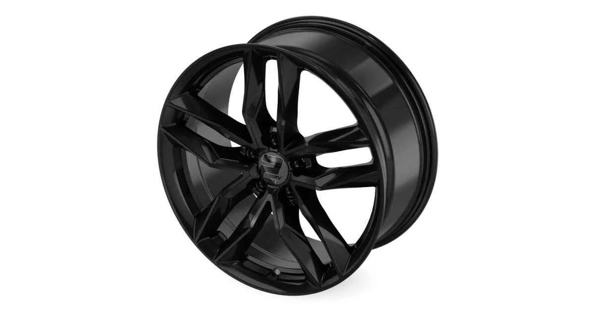 Jante ALU, Wheelworld - 2DRV WH40 SW+ Noir brillant laqué 9X20 5/120 ET57, Alésage 65.1