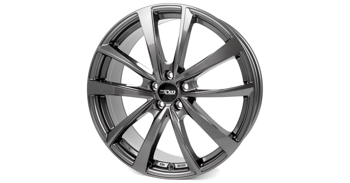 Jante Alu OXXO VIDORRA DARK gun métal (OX18)  6,5x16 5x100 ET40, Alésage 63.4