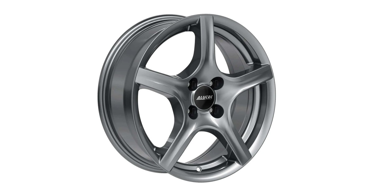 Jante ALU, Alutec GRIP Graphite 5.5X15 4/100 ET40, Alésage 63.4