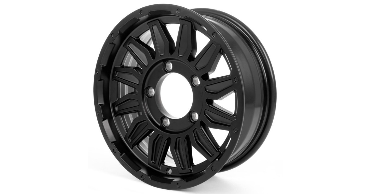 Jante Alu OXXO Forrest Matt  Black (OX21) 5,5x15 5x139 ET5 , Alésage 108.1