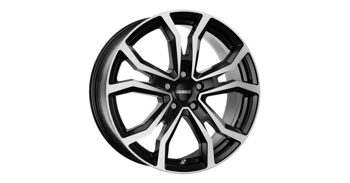 Jante Alu Dezent  TV  Black Polished 9x19 5x112 ET50 , Alésage 66.6