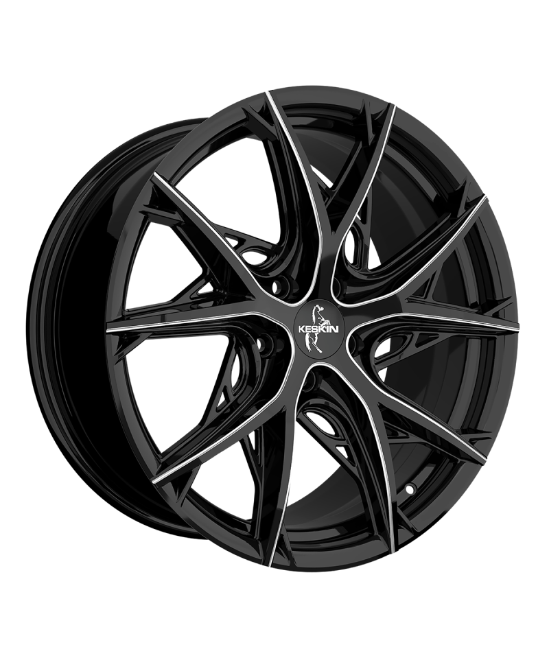 Jante ALU, Keskin Tuning KT24 BLACK SECRET DIAMOND 5/112 ET45, Alésage 66.6
