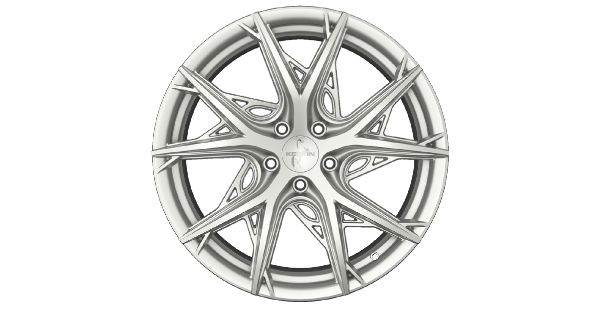 Jante ALU, Keskin Tuning KT24C SILVER PAINTED 8.5X19 5/112 ET30, Alésage 66.6