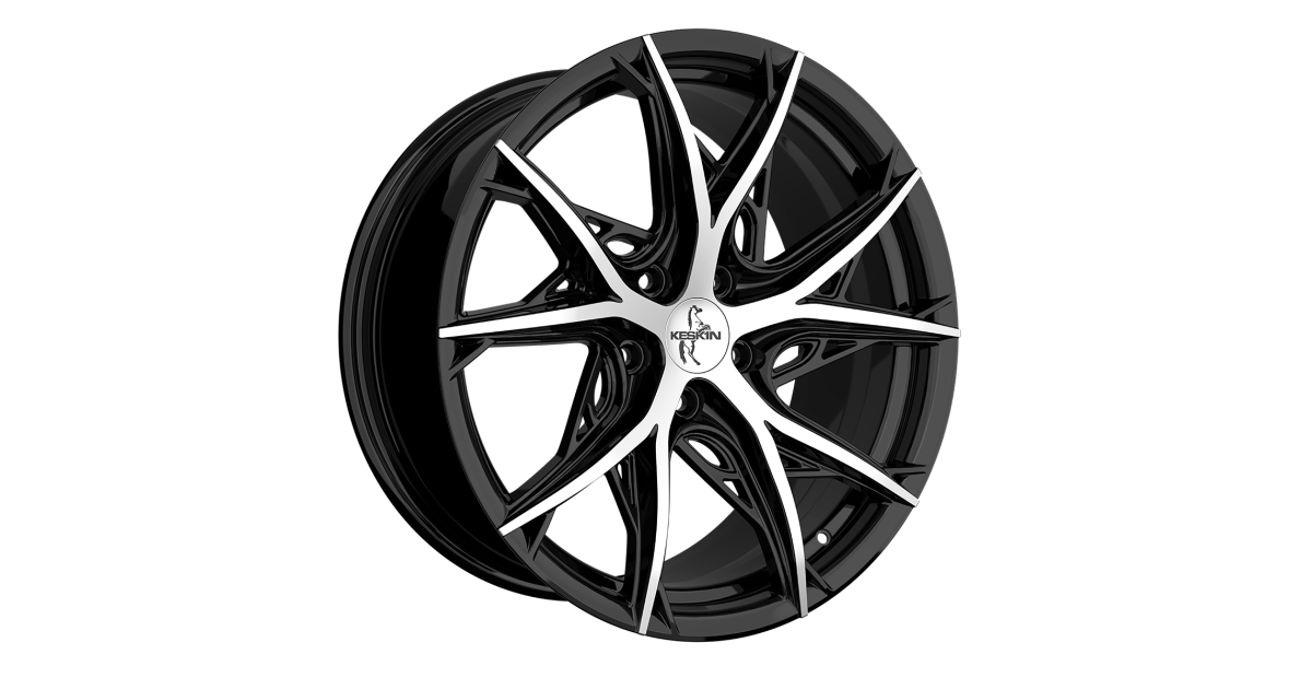 Jante ALU, Keskin Tuning KT24C BLACK FRONT POLISH 8.5X19 5/114.3 ET35, Alésage 72.6