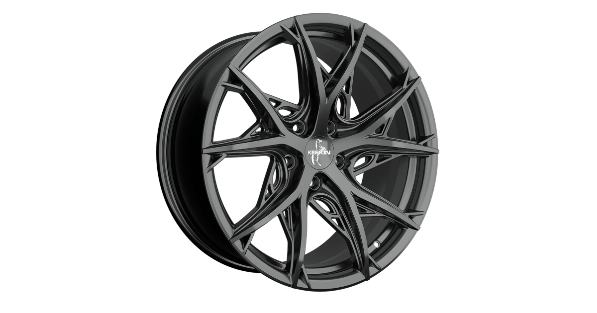 Jante ALU, Keskin Tuning KT24C BLACK PAINTED 8.5X19 5/114.3 ET35, Alésage 72.6