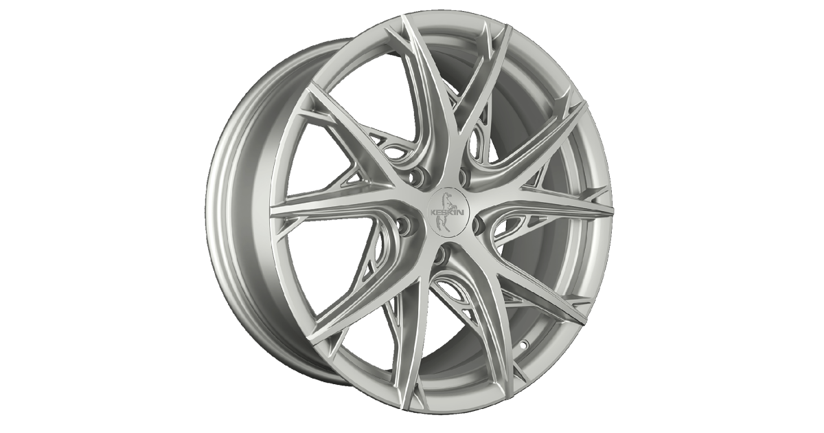 Jante ALU, Keskin Tuning KT24C SILVER PAINTED 8.5X19 5/120 ET35, Alésage 72.6