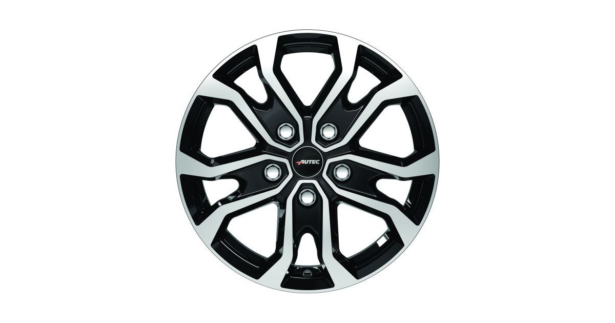 Jante Alu  Autec Kiso Black Polished 6,5x16 5x130 ET66 , Alésage 89