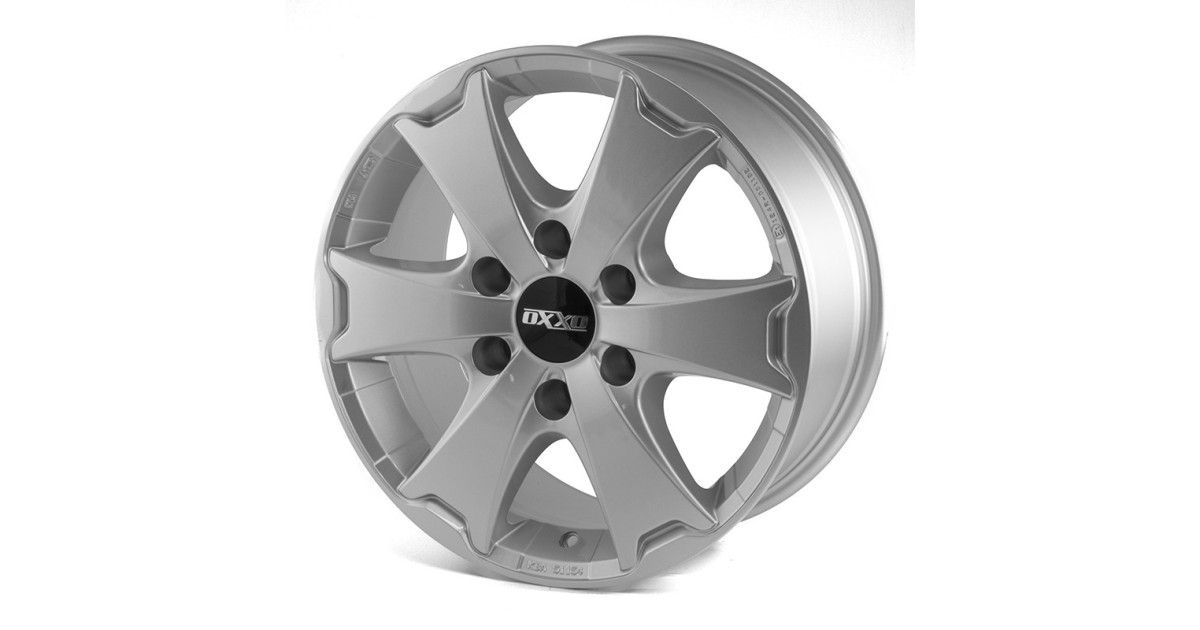 Jante Alu OXXO AVENTURA (OX13) SILVER 7,5x18 6x139,7 ET25 , Alésage 106.1