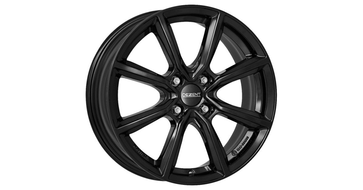 Jante Alu Dezent TN black 6x15 4x108 ET32 , Alésage 65.1