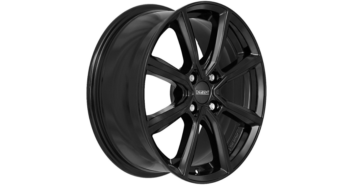 Jante Alu Dezent TN black 6x15 4x108 ET32 , Alésage 65.1