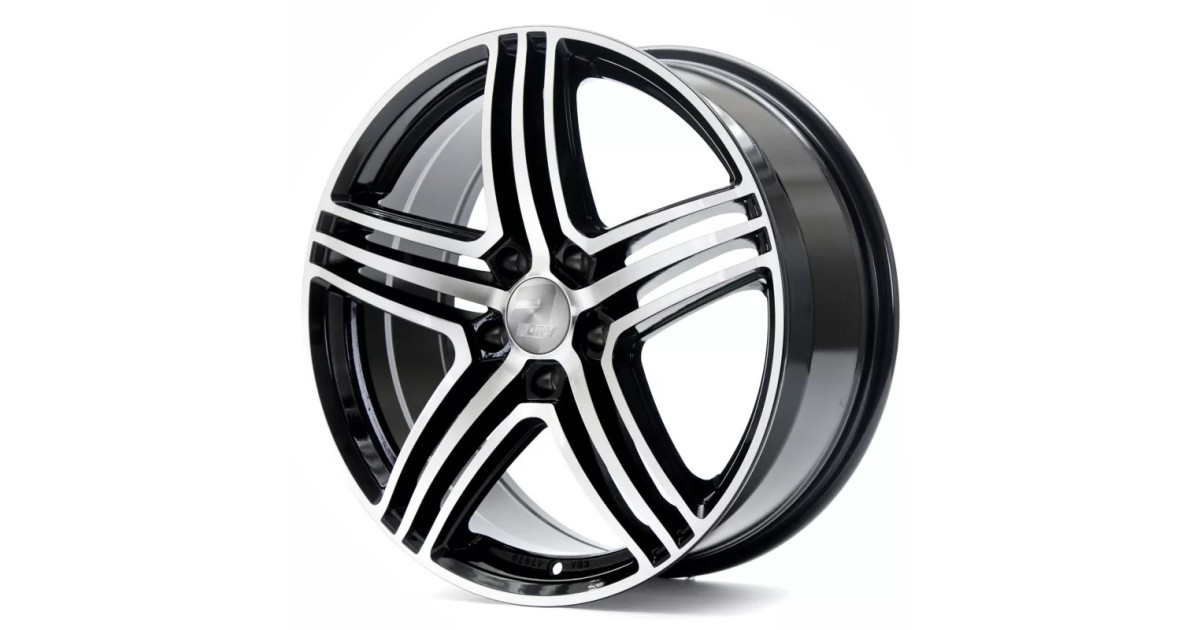 Jante ALU, Wheelworld - 2DRV WH12 SP+ Noir / Face Polie 9X20 5/112 ET35, Alésage 66.6