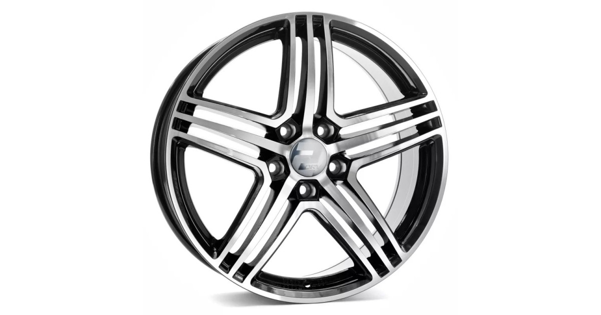 Jante ALU, Wheelworld - 2DRV WH12 SP+ Noir / Face Polie 9X20 5/112 ET35, Alésage 66.6
