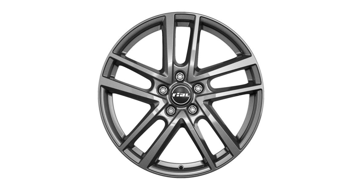 Jante Alu Rial Astorga Graphite 7x17 5x112 ET45 , Alésage 57.1