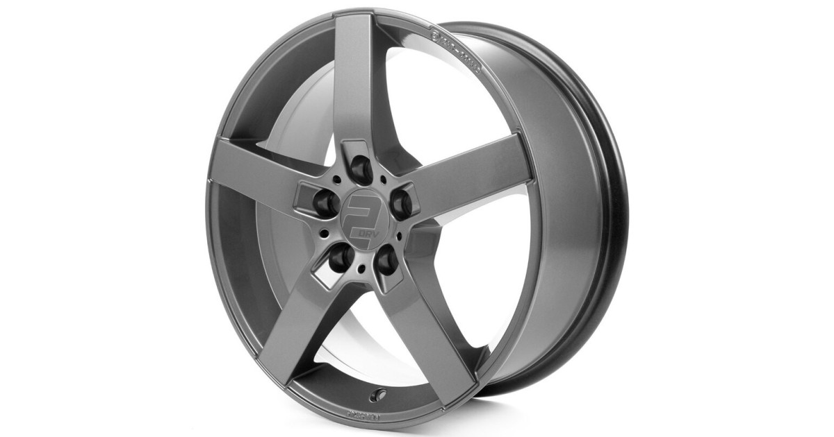 Jante ALU, Wheelworld - 2DRV WH31 DG+ Daytona Grau lackiert, 6.5X16 5/115 ET41, Alésage 70.1