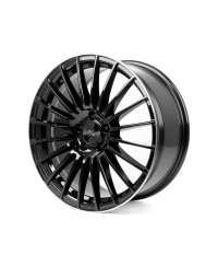 Jante ALU, Axxion  AX5 SW+ML+ Noir brillant / Bord poli 8X18 5/108 ET45, Alésage 72.6