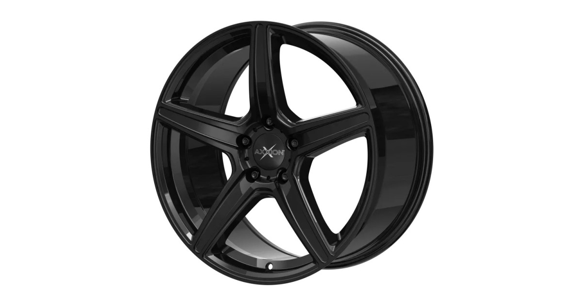 Jante ALU, Axxion AX7 /SW+ Laqué noir brillant 8.5X19 5/120 ET34, Alésage 72.6