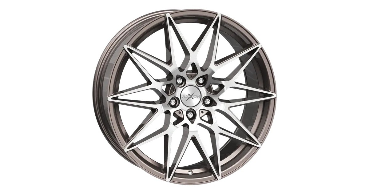 Jante ALU, Axxion AX9 /PGP+  Platine gris poli brillant 9X21 5/120 ET30, Alésage 76.9