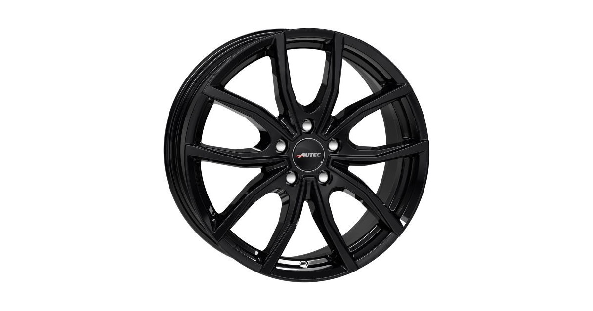 Jante Alu Autec Vidron (S) Black  7,5x18 5x108 ET49 , Alésage 65.1