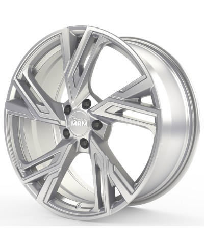 Jante ALU, MAM RS5 SILVER PAINTED 8X18 5/120 ET35, Alésage 72.6
