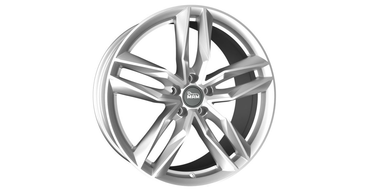 MAM RS3 SILVER PAINTED 8,5x19 5/112 ET30 ,Alésage 66,6
