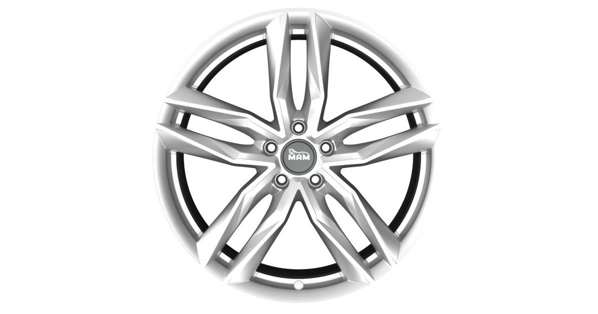 MAM RS3 SILVER PAINTED 8,5x19 5/112 ET30 ,Alésage 66,6