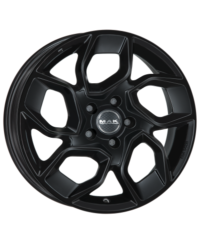 Jante Alu MAK Express 3 Gloss Black 6,5x16 5x160 ET60 , Alésage 65.1